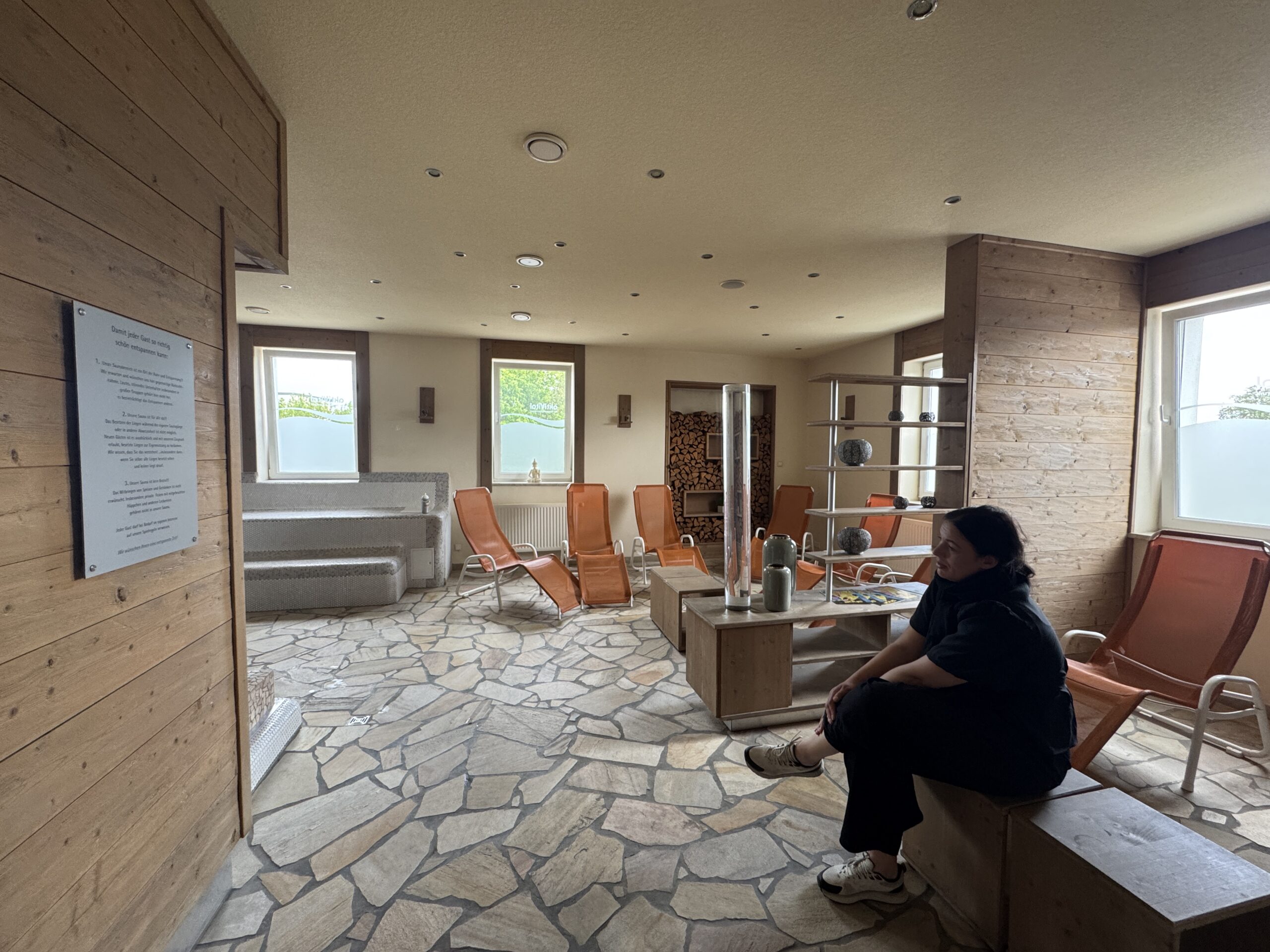 Vorher: bestehender Spa-Raum